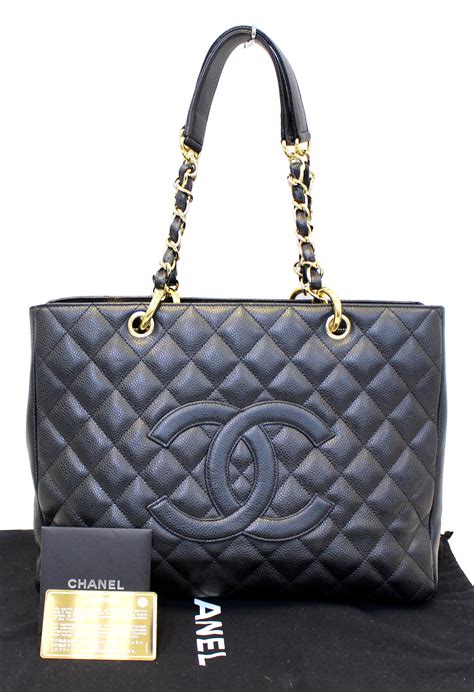 chanel shopping tote bag 2018|authentic Chanel tote bag.